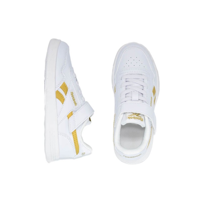 REEBOK Court Advance Elastic Strap White Gold