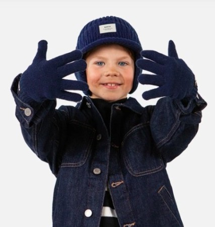 BARTS Chalkie - Gants Bleu marine