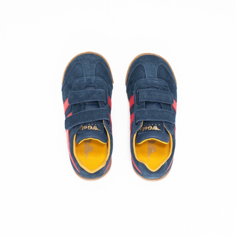 GOLA - Harrier Scratch Bleu marine/Rouge/Soleil