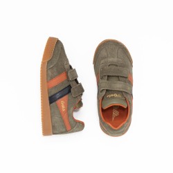 GOLA - Harrier scratch Khaki/Orange/Noir