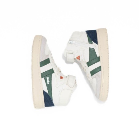 GOLA - Talon Blanc / Vert / Bleu marine