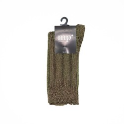 MP DENMARK Julia Glitter Socks Capulet Olive