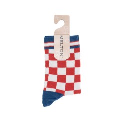 MELTON Race Socks Molton Lava