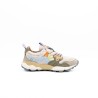 FLOWER MOUNTAIN Yamano 3 Suède/teddy Beige Militare Celeste