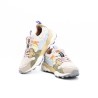 FLOWER MOUNTAIN Yamano 3 Suède/teddy Beige Militare Celeste