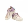 NATURINO - Trajan High Zip Sand Milk Magnolia