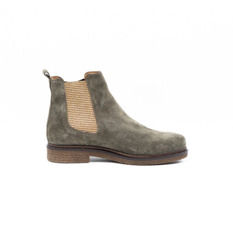 ALIWELL Aria Velours Kaki/Or