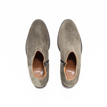 ALIWELL Boots Tiago Velours Kaki