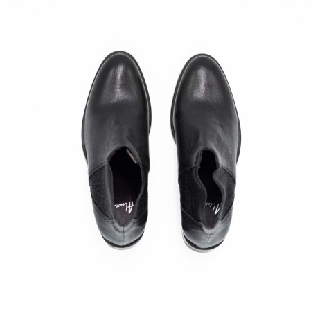 ALIWELL Boots Lino Mouton Lave Noir/Irise noir