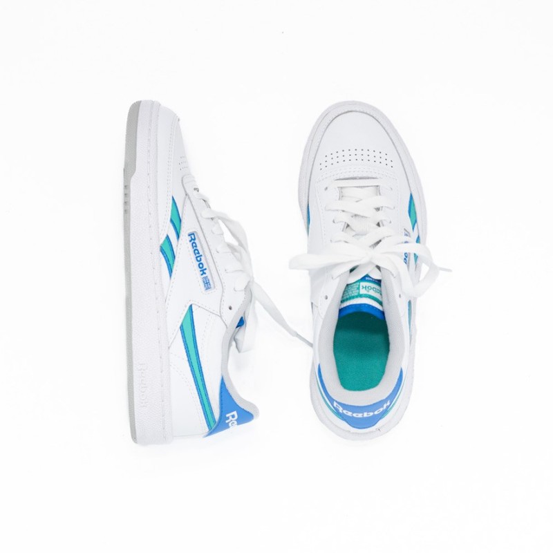 REEBOK Club C Revenge White/Blue/Green