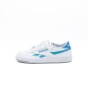 REEBOK  - Club C Revenge Blanche/Bleu/Vert