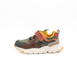 NATURINO By Flower Mountain Yamano 3 VL Militare Brown Grey