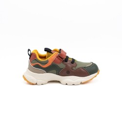 NATURINO By Flower Mountain Yamano 3 VL Militare Brown Grey