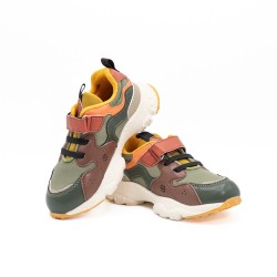 NATURINO By Flower Mountain Yamano 3 VL Militare Brown Grey