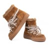 MAISON TOUFET - Erica Cuir Velours Cognac