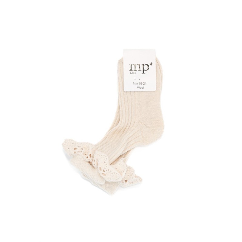 MP DENMARK Lea Socks Lace Ecru