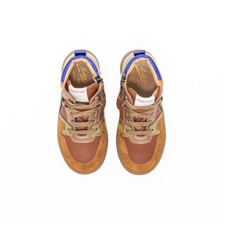 POM D'API - Swag Back Strap Nappa Glitter Dk Camel