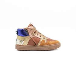 POM D'API Swag Back Strap Nappa Glitter Dk Camel