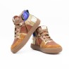 POM D'API - Swag Back Strap Nappa Glitter Dk Camel