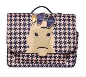 JEUNE PREMIER It Bag Midi Houndstooth Horse