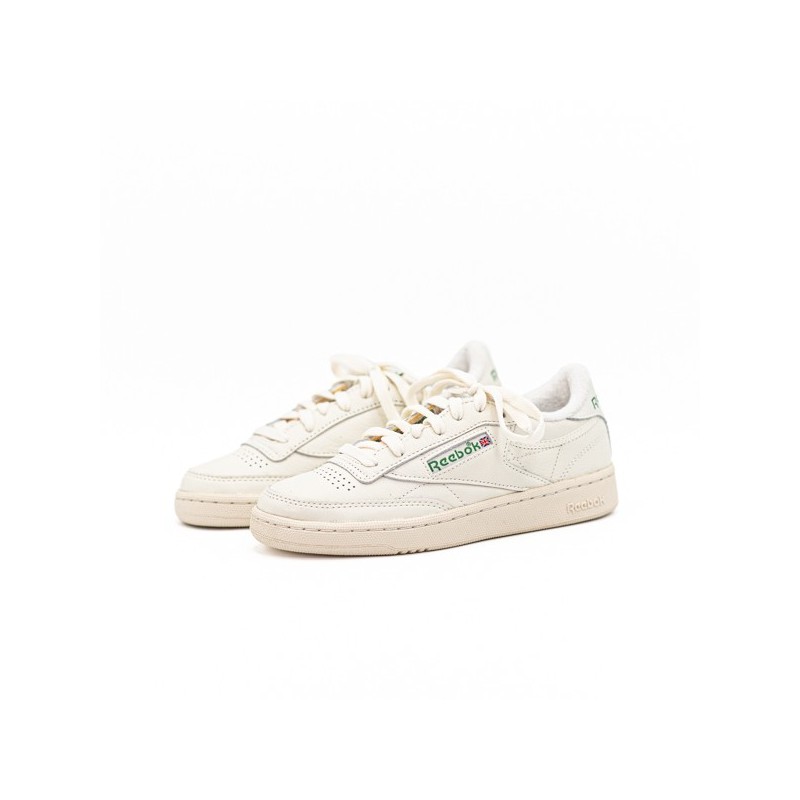 REEBOK Club C85 Vintage Crème/Vert