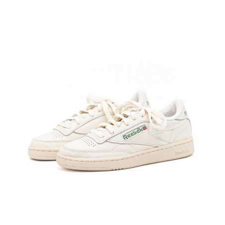 REEBOK Basket Club C85 Vintage Crème/Vert