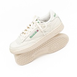 REEBOK Basket Club C85 Vintage Crème/Vert