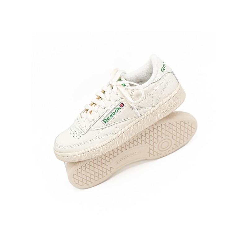 REEBOK Club C85 Vintage Crème/Vert