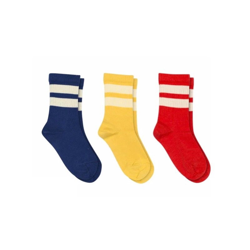 MP DENMARK Anker Socks 3-Pack Misted Yellow