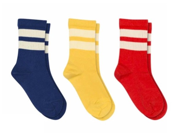MP DENMARK Chaussette Anker 3-Pack Misted Yellow