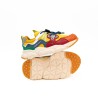 FLOWER M. BY NATURINO Yamano 3 Junior Calf/Nylon Orange-Citrus-Cuoio
