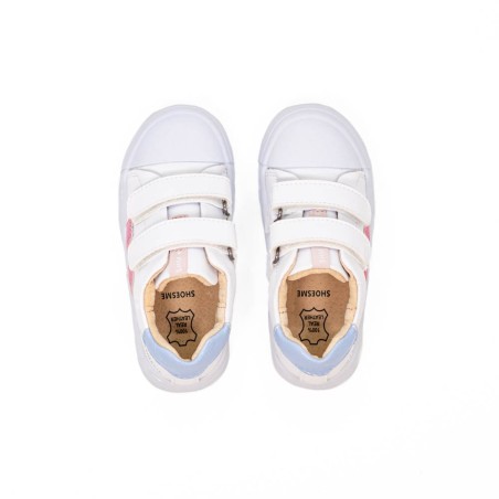 SHOESME - SH25S005-A White Pink Blue
