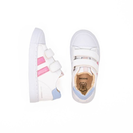 SHOESME - SH25S005-A White Pink Blue
