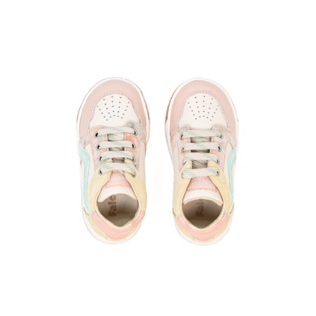 FALCOTTO Basket Abeia Naplak/Nappa Milk-Cipria-Multi