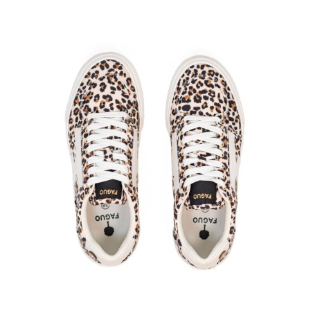FAGUO Walnut Platform Cotton Bei00