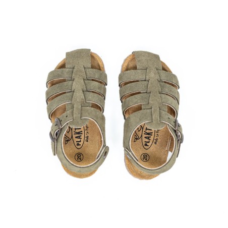 PLAKTON Sandale Panza Afelpado Ligh Khaki