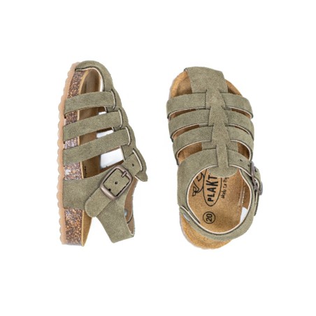 PLAKTON Sandale Panza Afelpado Ligh Khaki