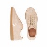 MAISON TOUFET Solveig Cuir Velours Beige/Doré
