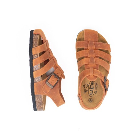 PLAKTON Sandale Pele Apure Cuero 534X