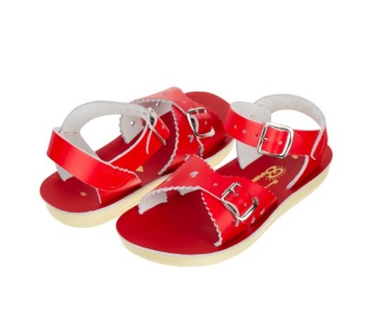 SALT WATER Sandale Sweetheart Red