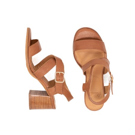 ALIWELL Sandale Poline Pully Caramel