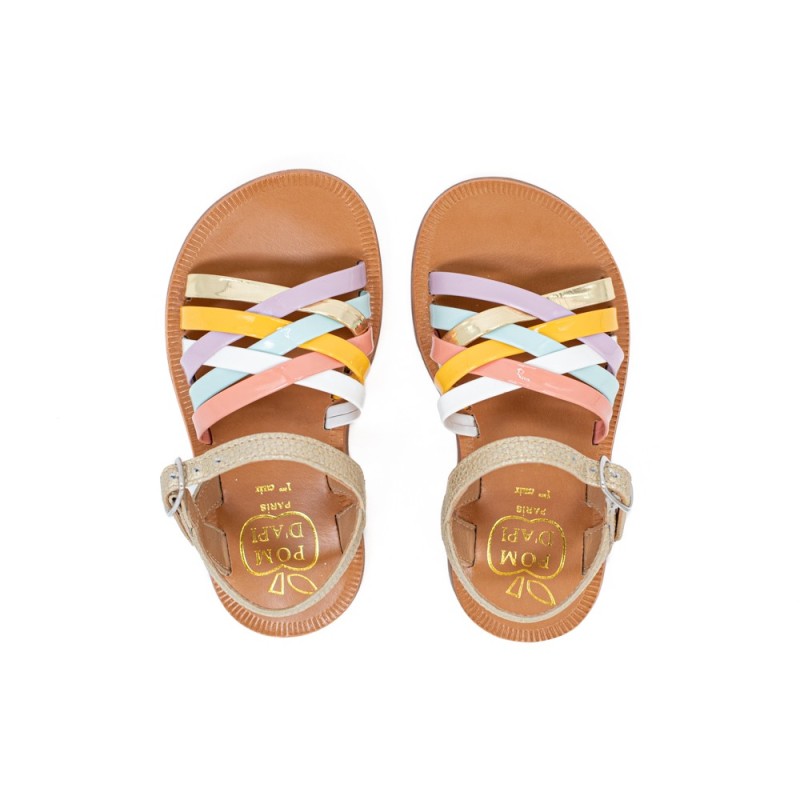 POM D'API Plagette Lux Margherita Platine Pastel