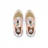 FLOWER MOUNTAIN Yamano 3 Suède/Nylon Dark Rose-Chestnut