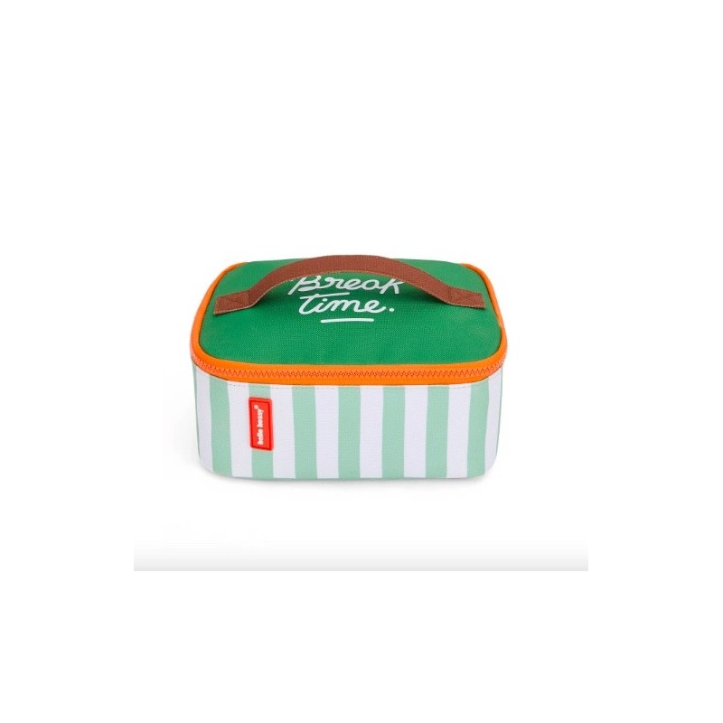HELLO HOSSY - Sac Repas Green Stripes