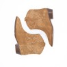MAISON TOUFET -  Judith Cuir Velours Camel