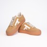 FAGUO Walnut Platform Tennis Suède BEI07