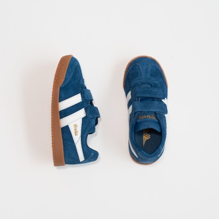 GOLA - Harrier Strap Marine Bleu/White
