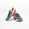 FLOWER MOUNTAIN Yamano 3 Woman Suède/Nylon Petrol-Stone-Beige
