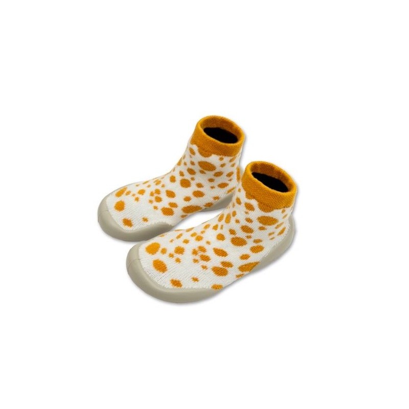 COLLEGIEN Chaussons Pois ou Girafe
