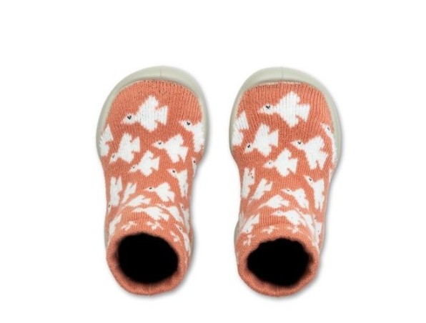 COLLEGIEN Chaussons Oiseaux ou Tulipe
